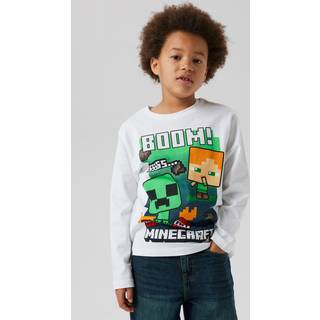 Minecraft Top Med Lange Ærmer