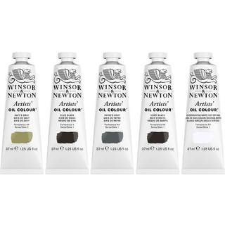 Artists oil colour 5x37ml, Neutral set