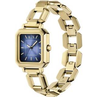 Armani Exchange Leila Quartz Blue Dial Steel Strap Women's Watch AX5735