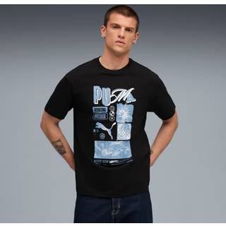 Graphic PUMA Sportswear Relaxed Tee Men, Clothing, Black, L