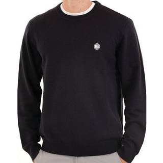 Pretty Green Knit Sweatshirt Navy