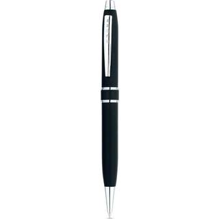 Cross Stratford Black Lacquer Ballpoint Pen med Chrome -aftaler