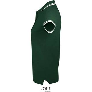 SOL´S L586 Poloshirts Forest Green / White XXL