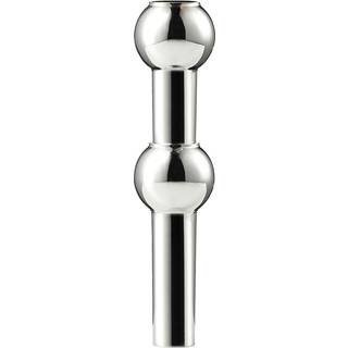 Stoff Nagel Nagel Vase - Tilbehør Lysestager & Fyrfadsstager Foret Metal Krom - 9054