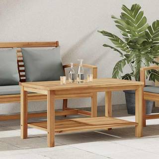 Sofabord Brun 90 x 50 x 45 cm Solidt teaktræ