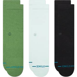 Stance Icon 3 Pack Strømper - M - iceblue