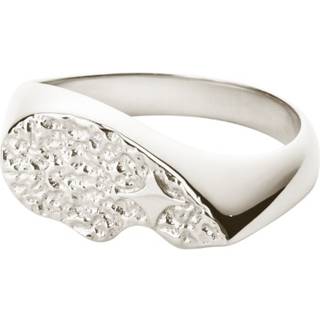 Camille Brinch Textured BFF Sparkly Ring Sølv str. 56
