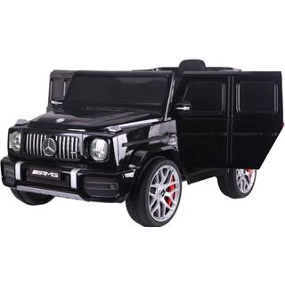 Mercedes G63 AMG til Børn 12V m/2.4G fjernbetjening og Gummihjul