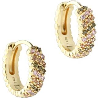 BLUSH HOOP 16 MM | GOLDEN