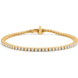 Mads Z  armbånd i 14 kt guld med diamanter