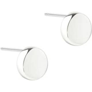 BIG GLOBE EARRINGS | SILVER