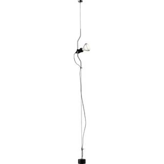 Parentesi gulvlampe m/dæmper, krom