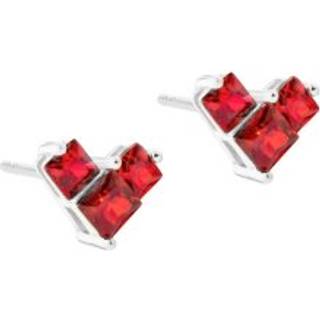 KARA HEART RED | SILVER