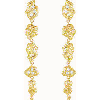 Azar Earrings - Forgyldt