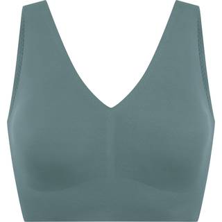 Schiesser Microfiber Top with Removable Pads - Blue/Green - X-Large