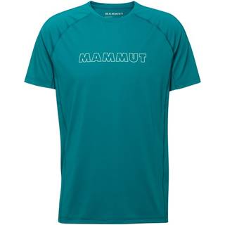 Mammut Selun FL T-Shirt Logo Funktionsshirt Herrer størrelse XXL farve turkis