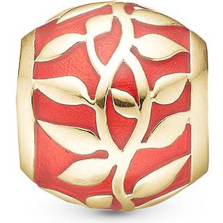 Christina Tree of Love forgyldt charm til læderarmbånd