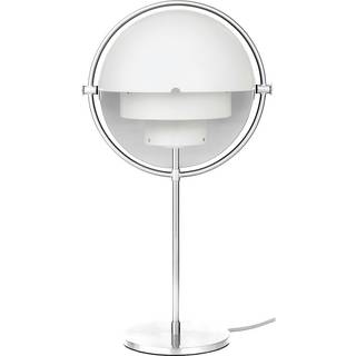 Bestlite multi-lite bordlampe chrom/hvid