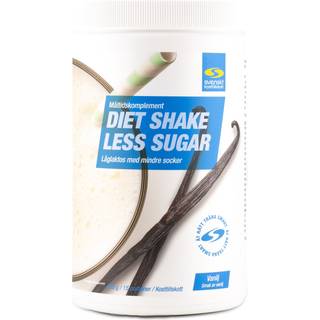 Diet Shake Less Sugar, Vanilje, 420 g
