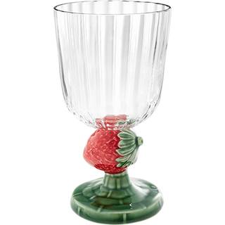 Bordallo Pinheiro Carmen Vinglas Strawberrie - Bægre & Pokaler Lertøj Rød - 65031272