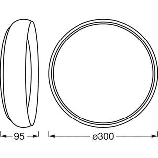 OSRAM LED loftslampe ORBIS LIVIA, dæmpbar, Aluminium/grå/zink, Stue/spisestue, Metal, Moderne