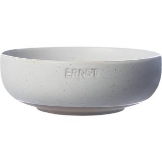 ERNST Ernst skål Hvid-natur bund, Ø14 cm