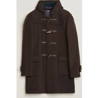 Gloverall Morris Duffle Coat Brown/Tartan