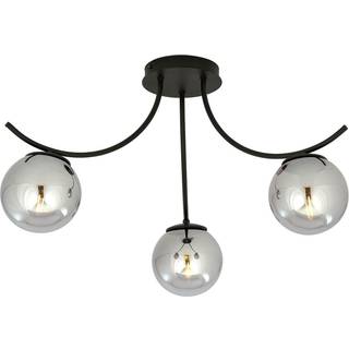 Boston 3 Sort/Grafit loftslampe - Ø14 cm, E14, 230V, uden lyskilde