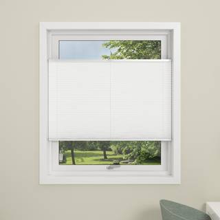 DEBEL Flex Plisségardin 110 x 130 cm - hvid (På lager i butik)