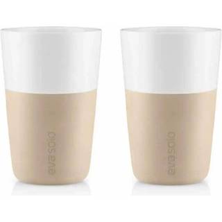 Eva Solo Café Latte Krus 36 cl. 2 stk. - Soft Beige