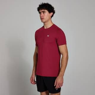 MP Active Gridded T-Shirt til mænd – Deep Red - XS - Rød