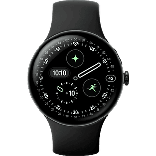 Google Pixel Watch 4 smartwatch 45mm LTE (obsidian/sort)