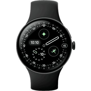 Google Pixel Watch 4 smartwatch 45mm LTE (obsidian/sort)