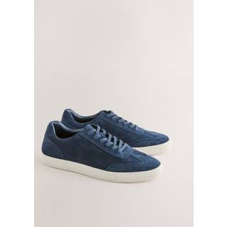 Next Navy Suede Smart Trainers - uk7eu41