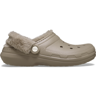 Crocs Lined Fuzz Strap Clog Women's, Brun - 36-37