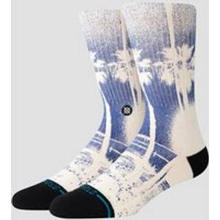 Stance In Paradise Crew Socks - L - indigo