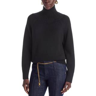 MK Wool Polo neck Jumper - Black - Michael Kors - S