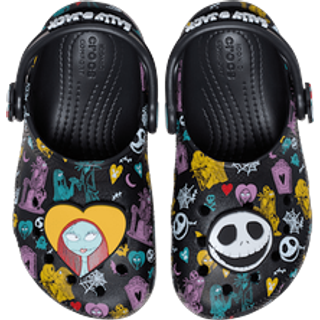 Crocs Classic Clog The Nightmare Before Christmas Infant, Sort - 23-24