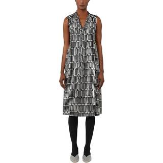 'S Max Mara Jackie silk twill midi dress - beige - M-L