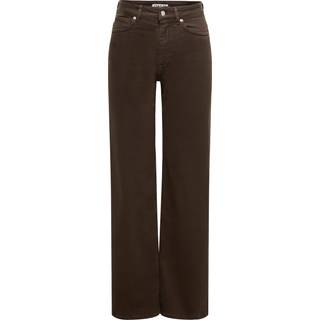 Only - Onlmadison Blush Wide Brown Cro11 - 4986402 Dark Brown Denim