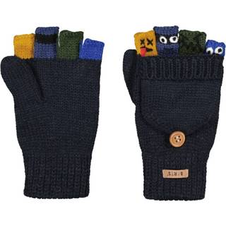 Barts Kid's Puppeteer Bumgloves Handsker Børn størrelse 3 farve sort/blå