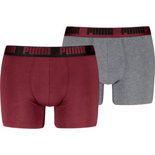 PUMA Boxer Briefs (2-Pack) Men, Clothing, Bordeaux, 2