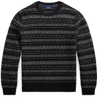 Polo Ralph Lauren Fairisle Wool Sweater Charcoal Combo