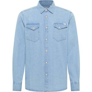 MUSTANG Herren Hemden blau