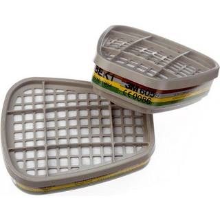 3M 6059 Filter mod gas og dampe ABEK1, filter, type ABEK1 kombifilter Gas/damp filter mod organiske dampe, uorganiske og sure gasser, ammoniak og derivater.