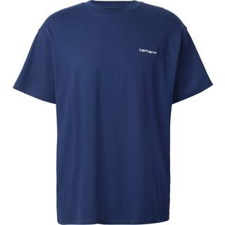 Script Embroidery T-shirt, Jupiter/White, XS