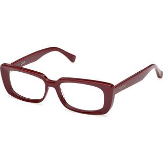 Max Mara Kvinde MM5209 069 Optiske stel Acetat Bordeaux Firkantet Normal