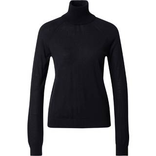 Rullekravesweater i merinould