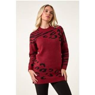 Roman Roman Petite Dyreprint Longline Stræk Trøje