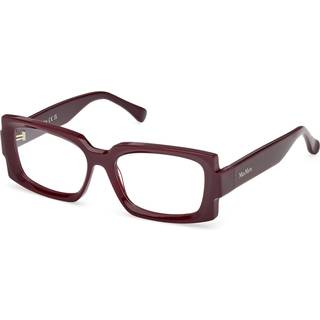 Max Mara Kvinde MM5189 069 Optiske stel Acetat Bordeaux Firkantet Normal